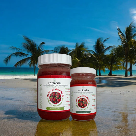 Succulent Strawberry Sea Moss Gel